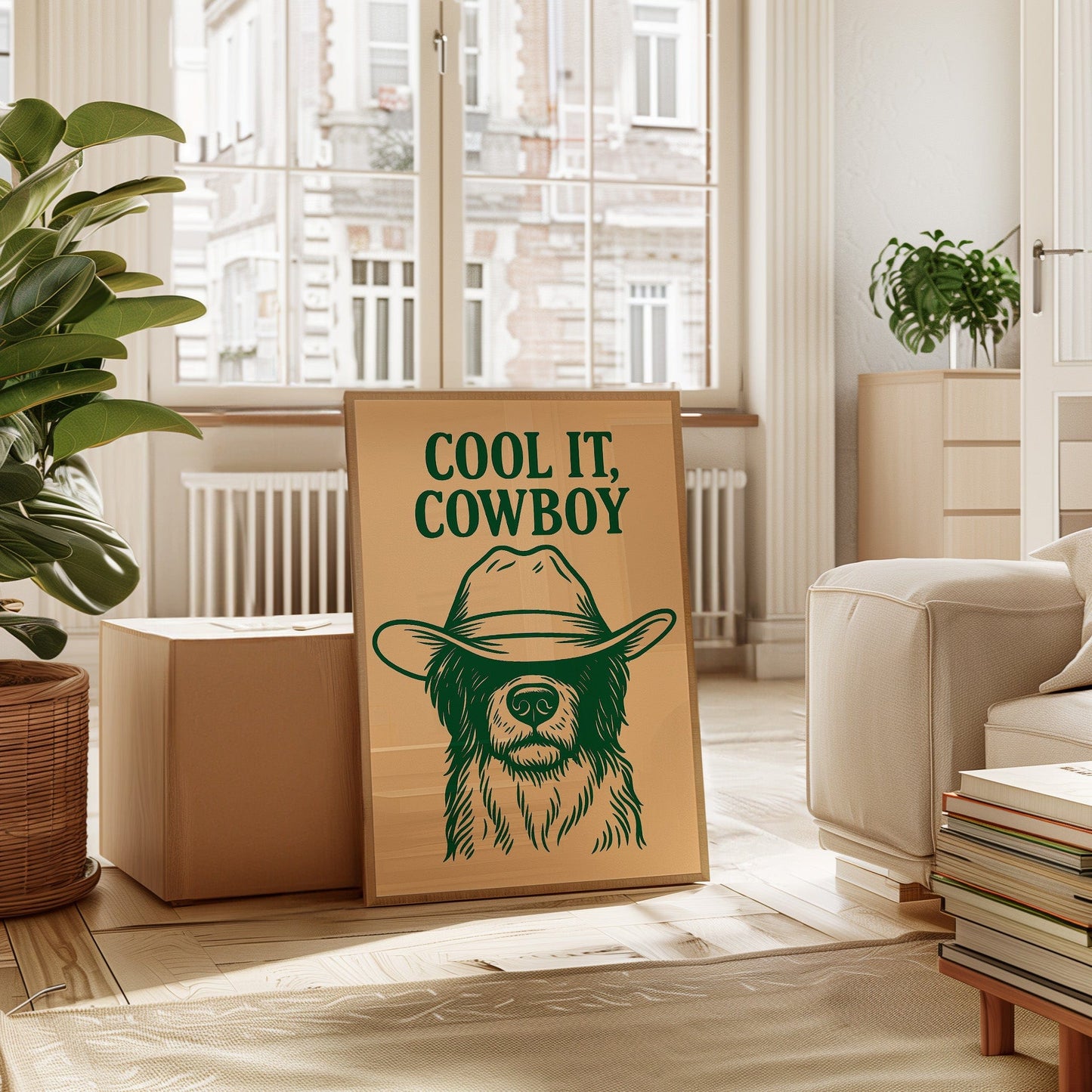 Cool It, Cowboy – Western Sass Meets Doggone Charm