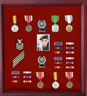 Photo Medal Display Case, Military Medal Frame, Photo.