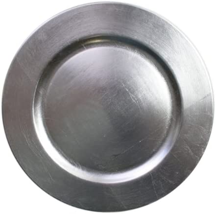 Wellston Silver 4-Piece Set Charger Plates