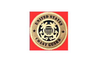 Coast Guard Wall Tributes, Coast Guard Gifts - Engraving Text