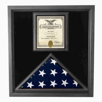 Veterans Made Flag Document Case American Flags