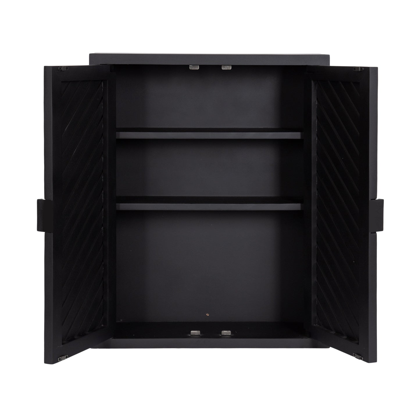 Mezzeta Tall Wood Bath Cabinet