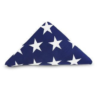 Flag Connection Flag For flag Display Case 5ft x 9 1/2 ft Cotton