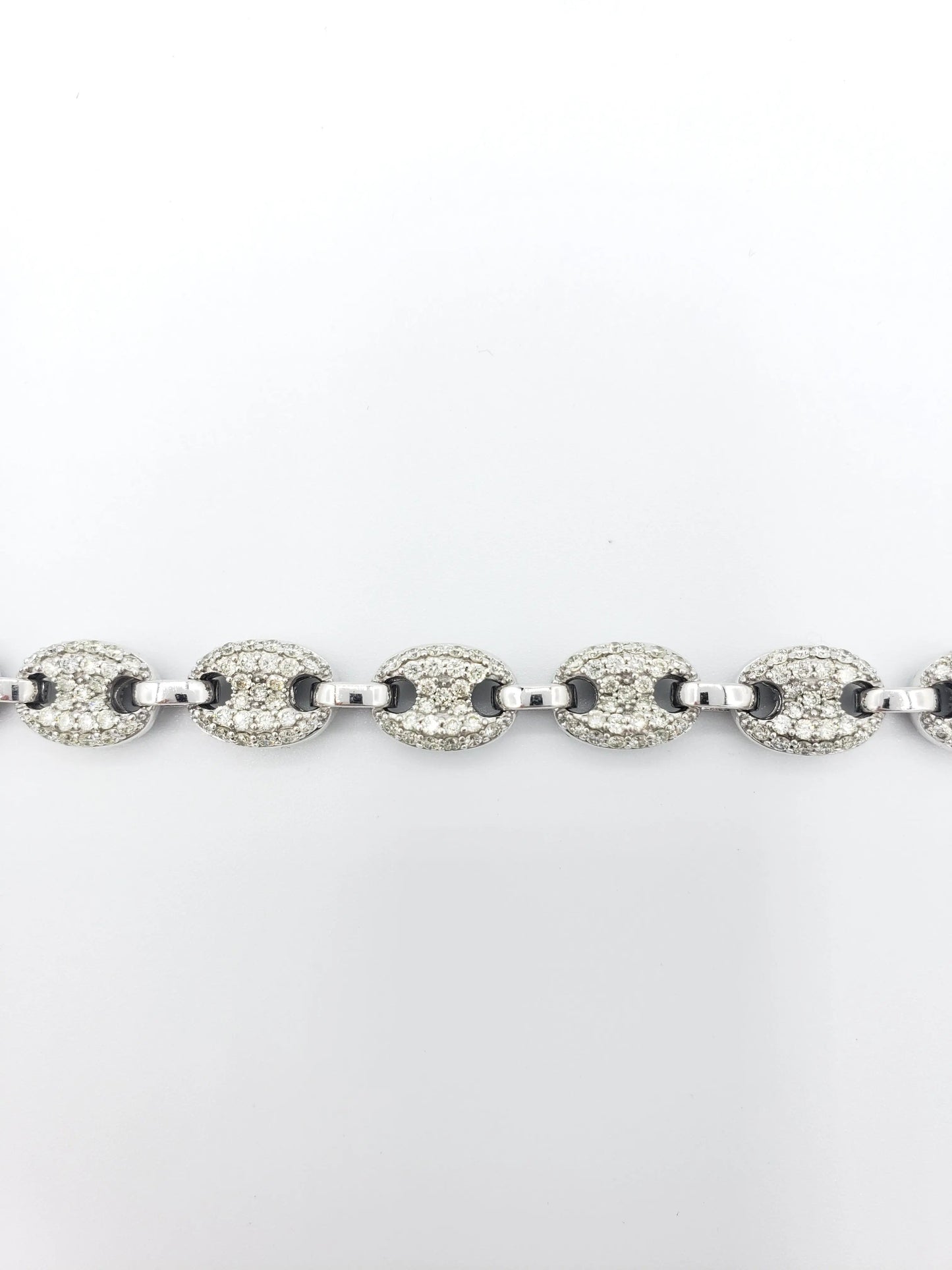 14K Gold- Diamond Mariner Chain | 67.8 Grams