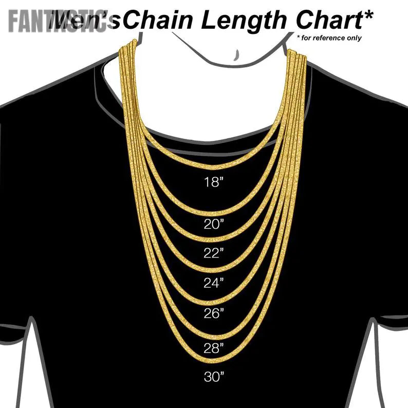 14K Gold- Hollow Franco Chain