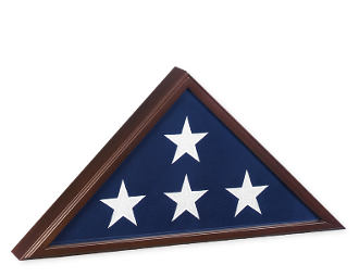 Personalized Flag Display Case For Military Casket Flag