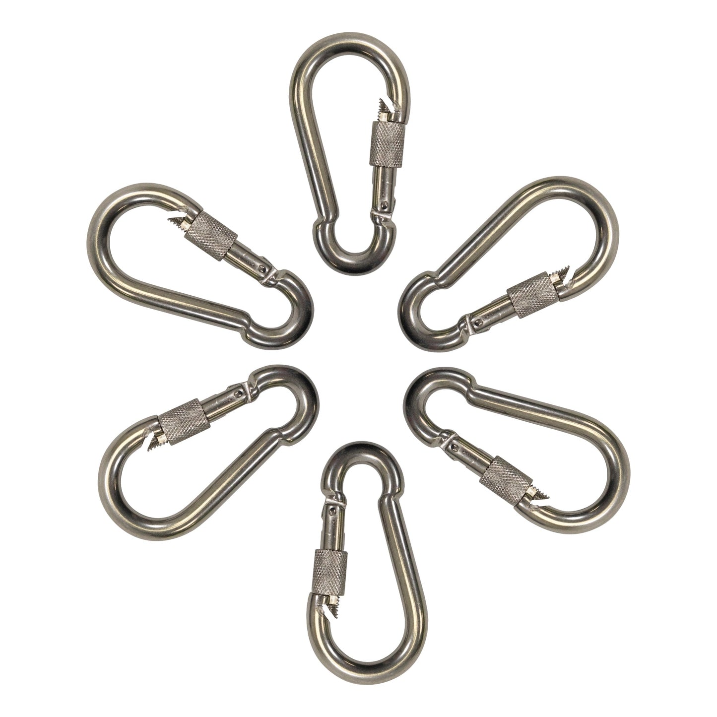 Boat Marine Snap Hook Carabiner with Screw Lock for Marine and Boating Use