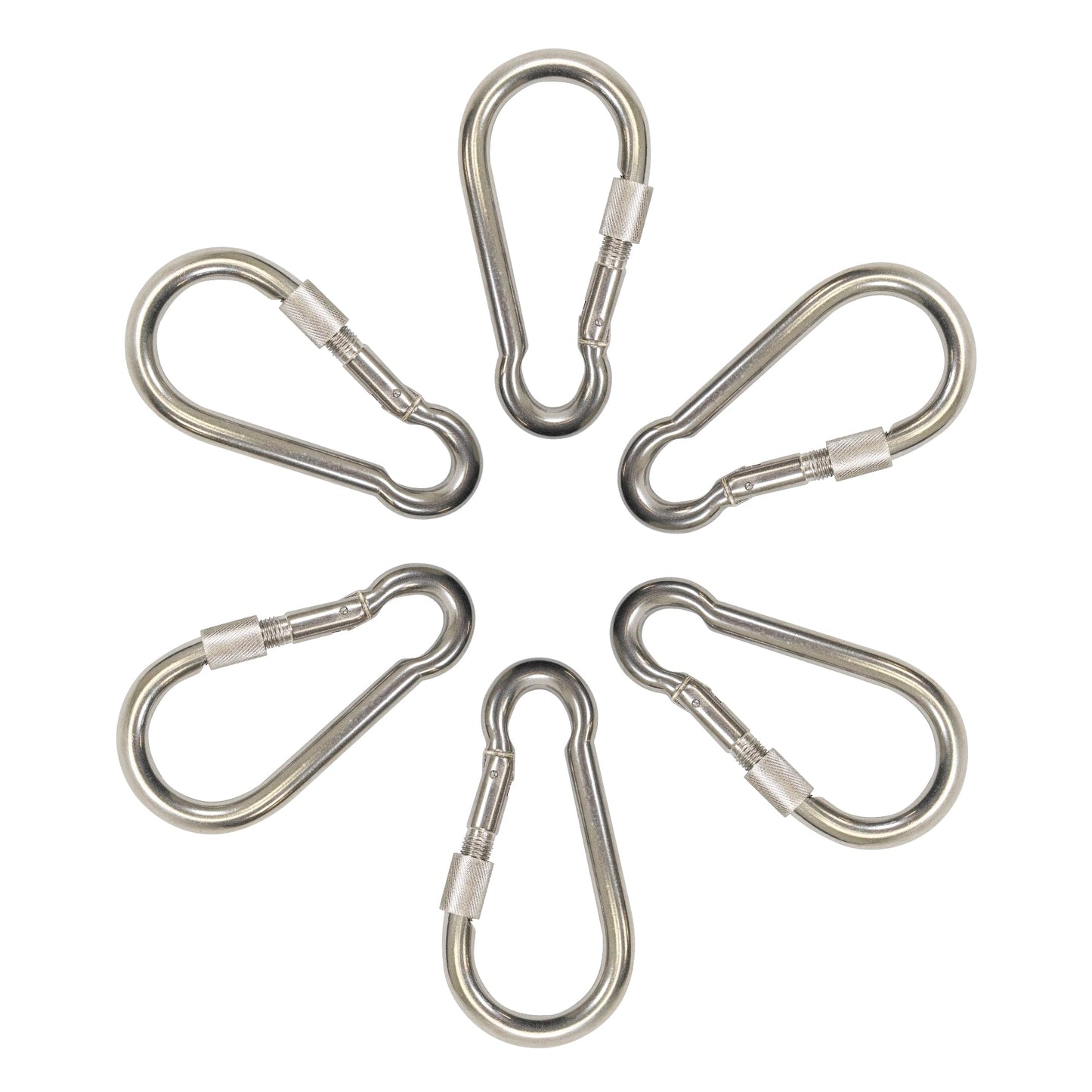 Scuba Choice Boat Marine Clip 14cm SS Snap Hook Carabiner W/ Screw 19mm Opening