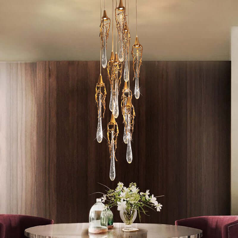 Modern Branched Chandelier