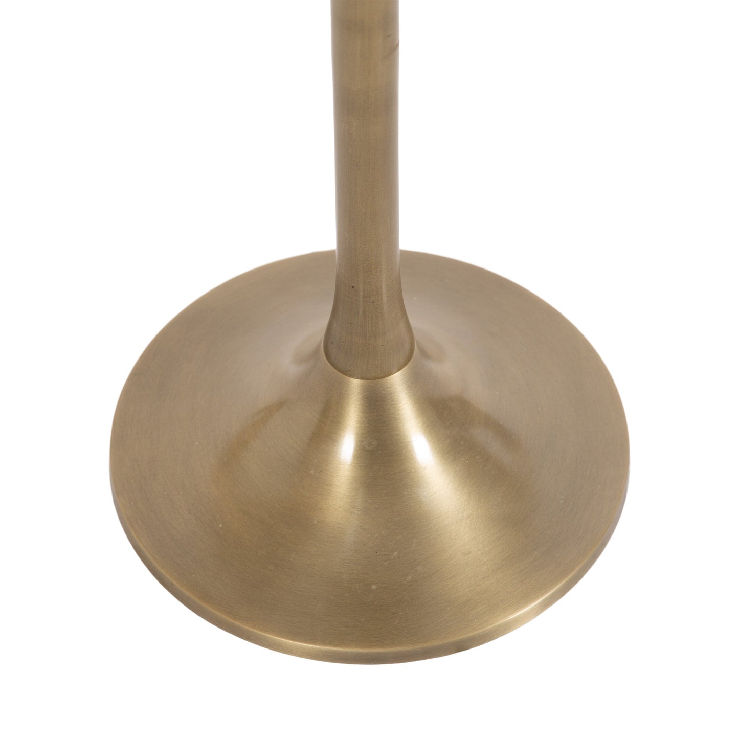 Baronet Round Marble and Metal Table