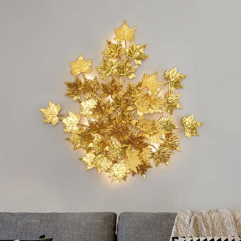 Maple Leaf Wall Sconce