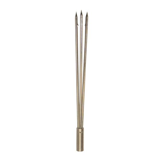 Spearfishing 12" Stainless Steel Pole Spear Tip 3 Prong Head Paralyzer