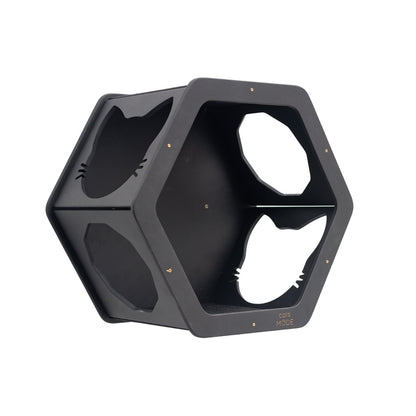 Wall Mount Cat Shelves Black