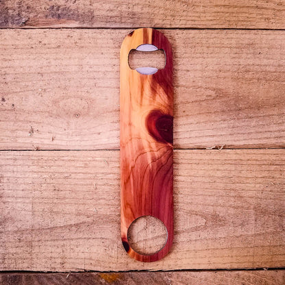 Wooden Bottle Opener | Handmade Speed Opener (full size)
