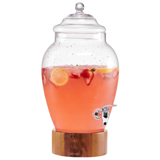 Madera Glass Beverage Dispenser 3 Gallon
