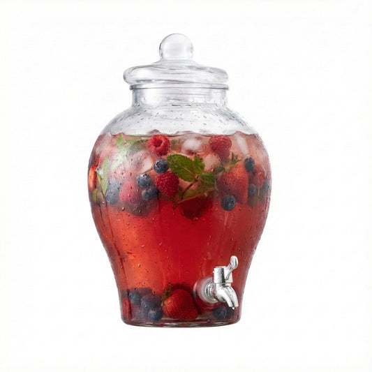 Sanford Glass Beverage Dispenser 204.8 OZ.