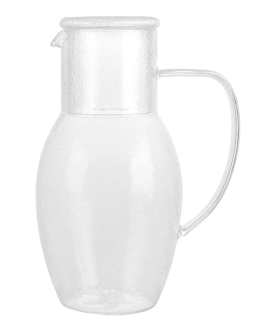 Clear Brosilicate Glass Pitcher Night Set 43.95 OZ.