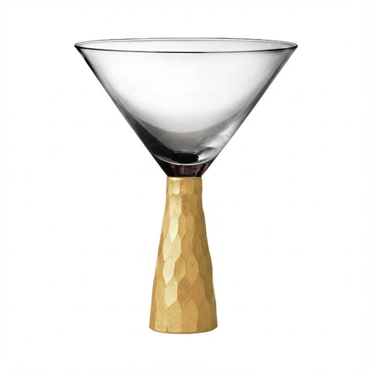 Daphne Gold 4-Piece Set Martini Glasses