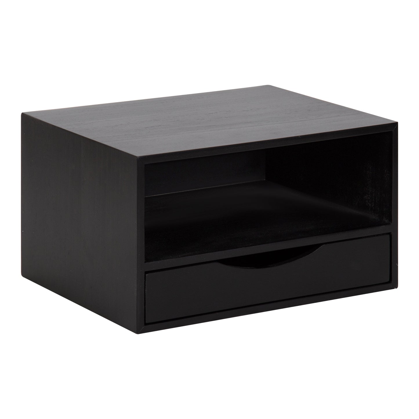 Hutton Floating Wall Shelf with Drawer