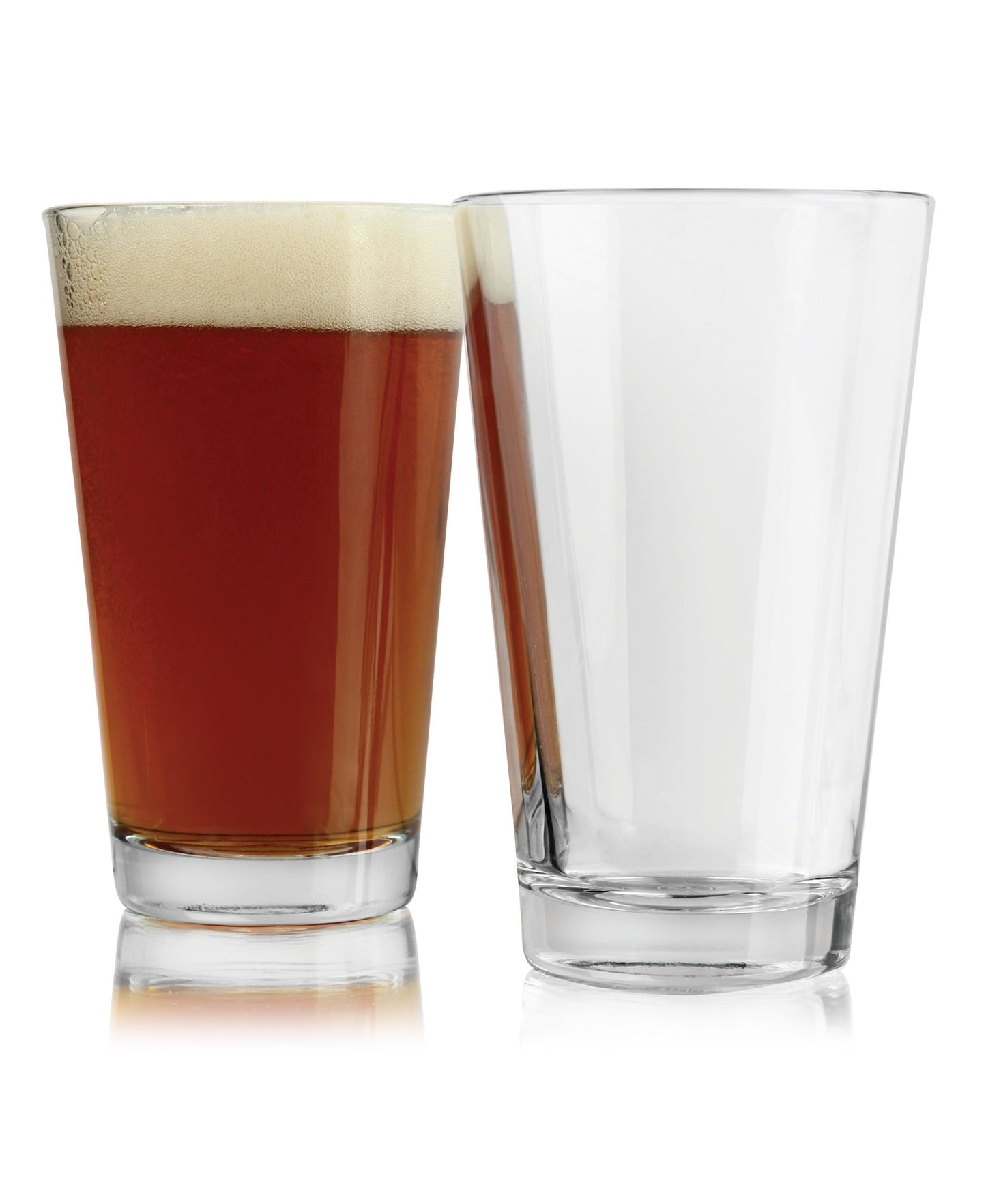 Simple Home Set of 8  glass coolers 15.75oz in remailer, no gift box