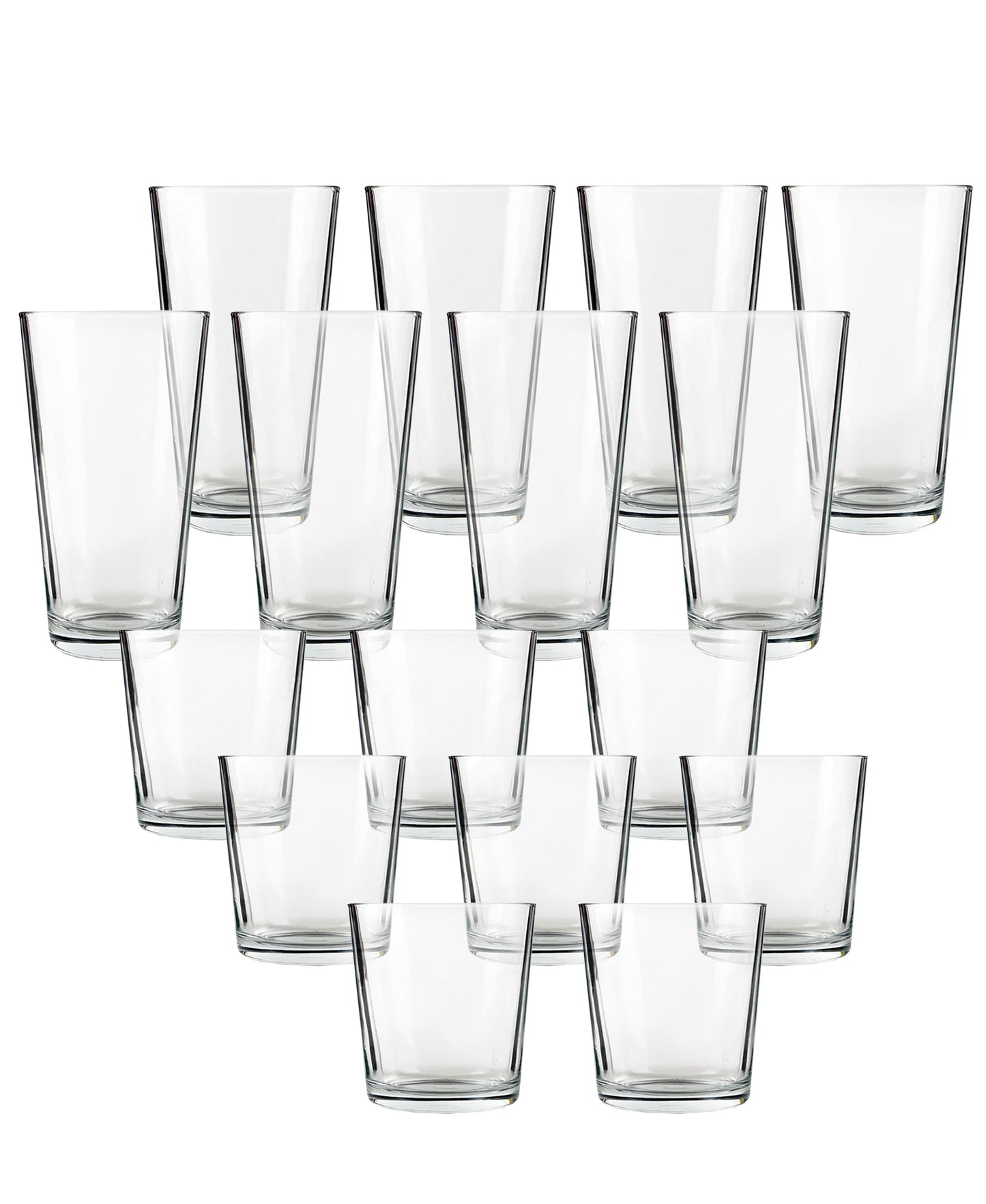 Simple Home 16pc glass Entertaining set