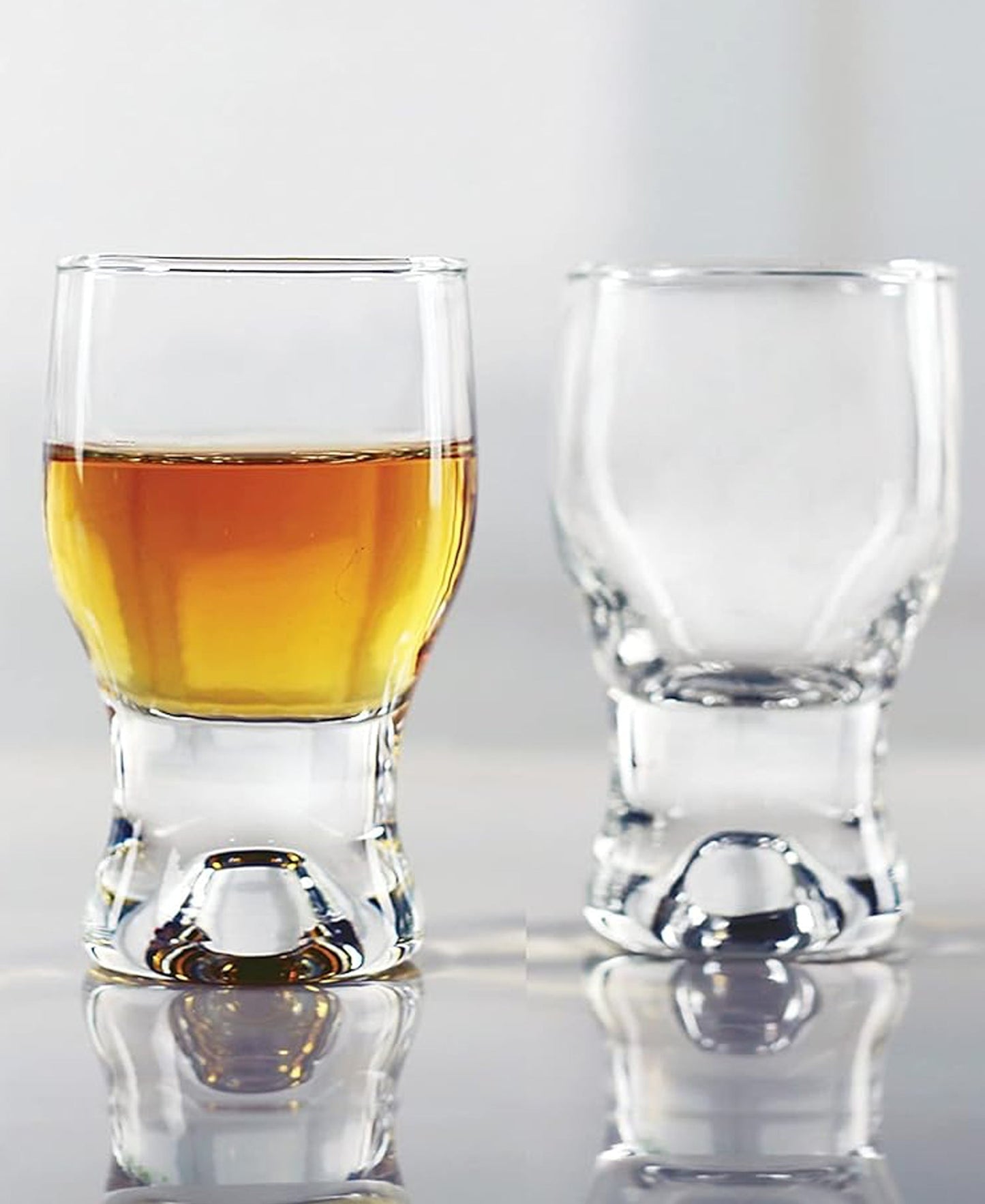 TIPSY SET OF 6 SHOT GLASSES 2 oz