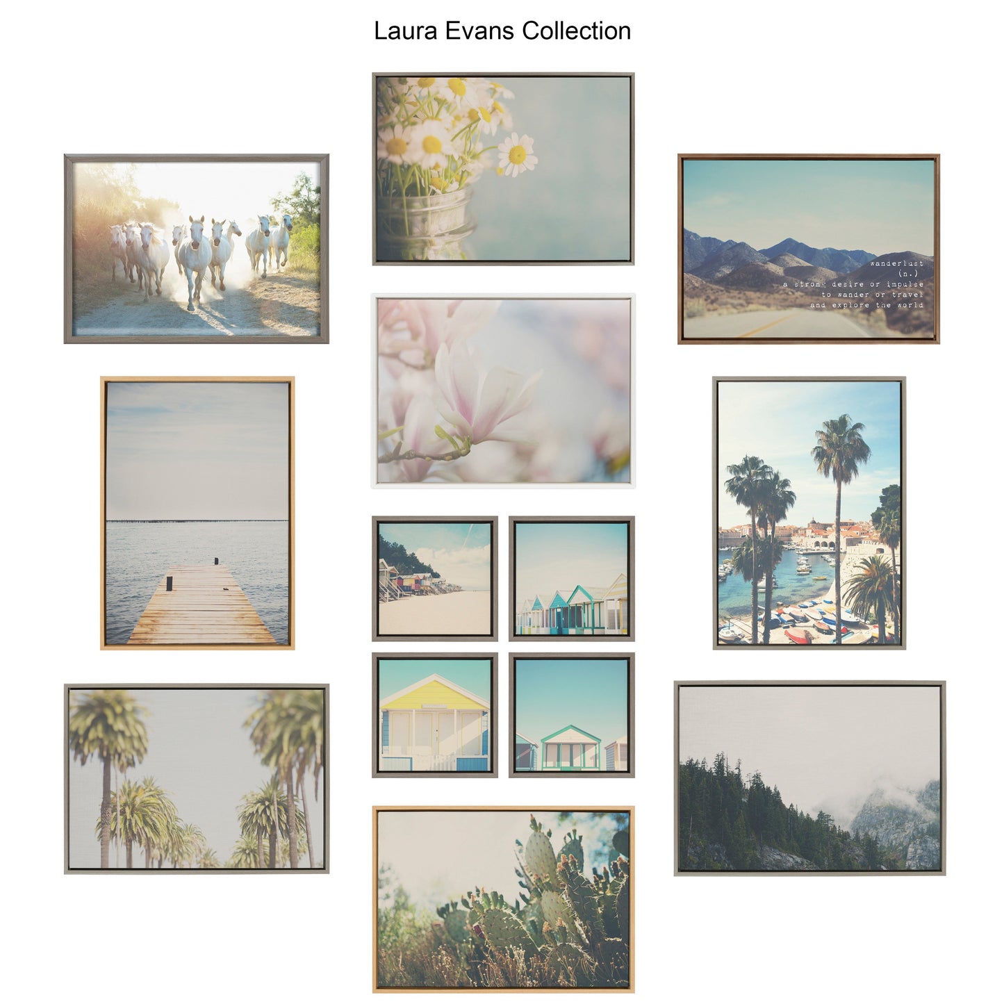 Blake Hang Loose Framed Printed Acrylic by Laura Evans