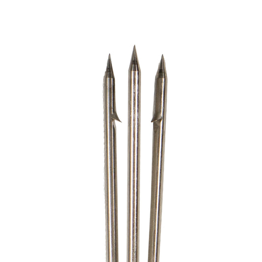 Spearfishing 12" Stainless Steel Pole Spear Tip 3 Prong Head Paralyzer
