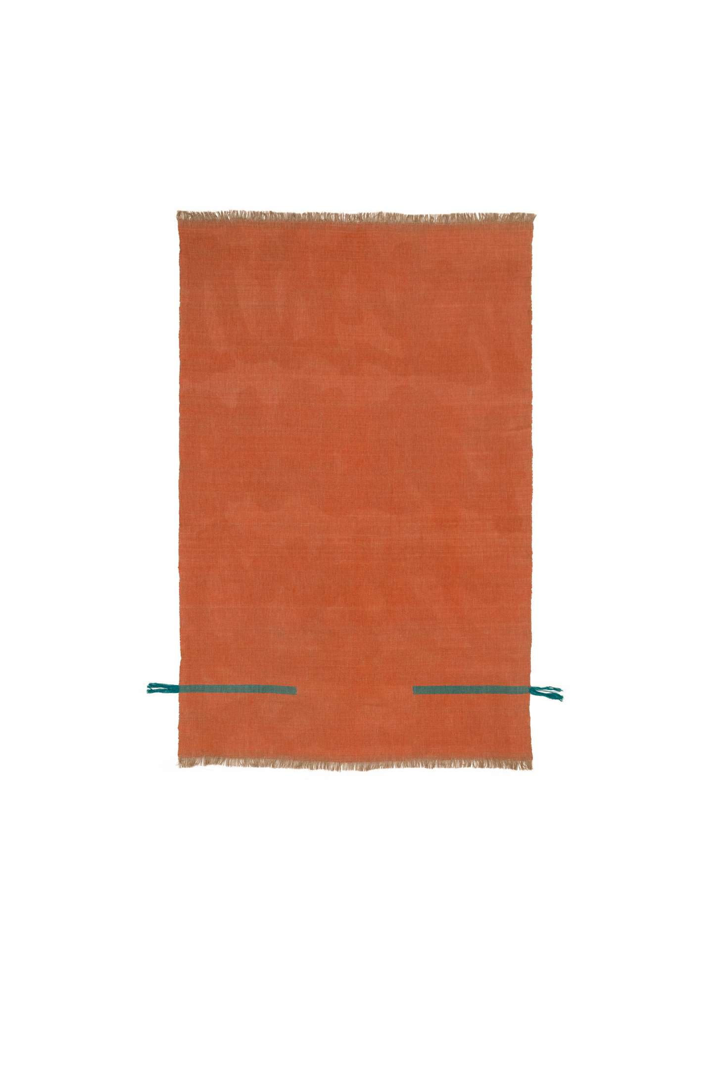 Handwoven Pashmina and Merino Wool Throw 46" × 75"