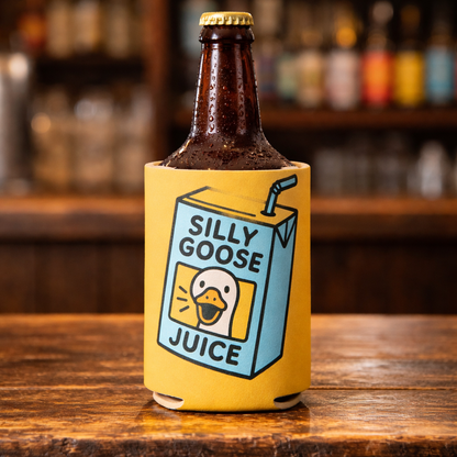 Silly Goose Juice Can Cooler