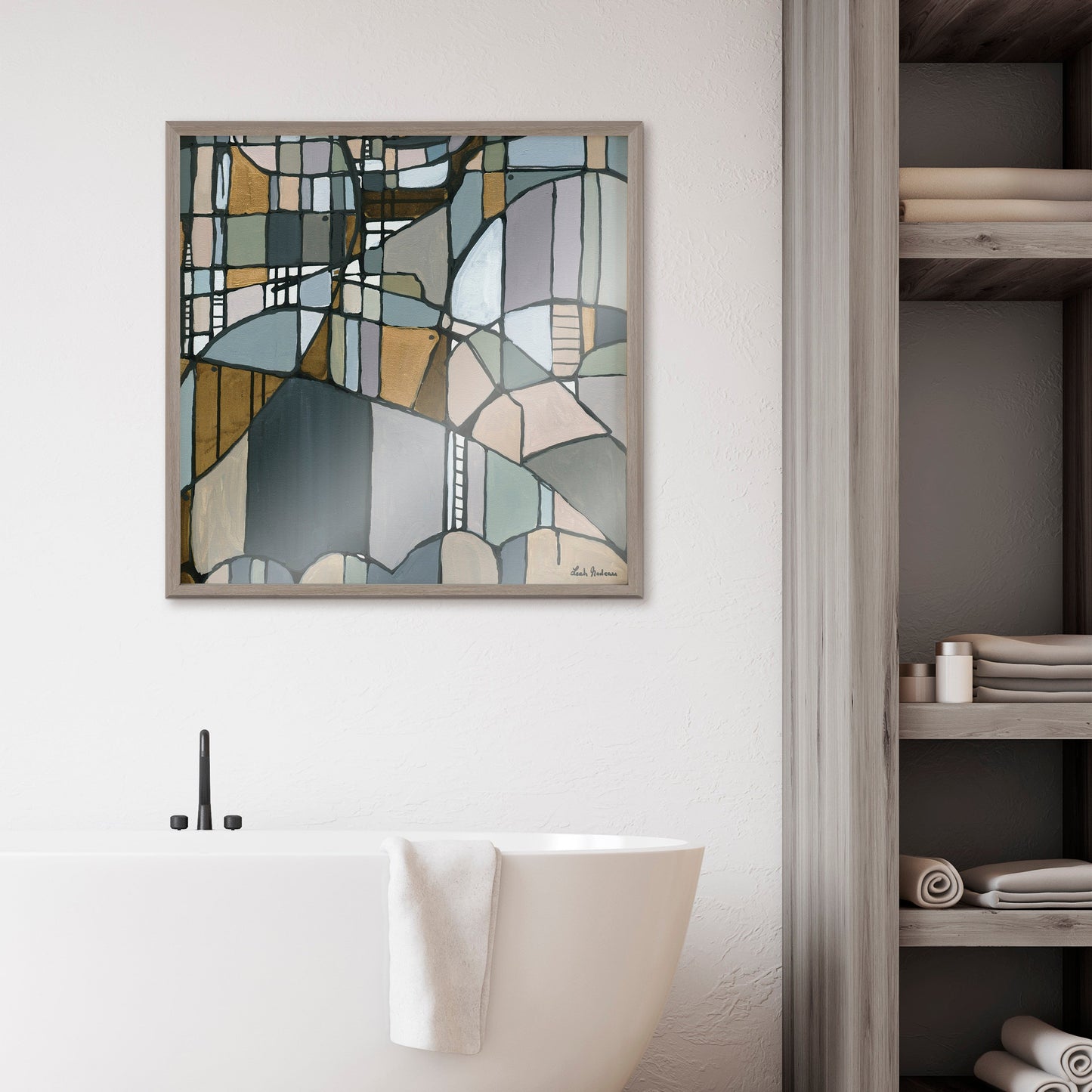Blake Deco Nadeau 2 Framed Printed Acrylic by Leah Nadeau