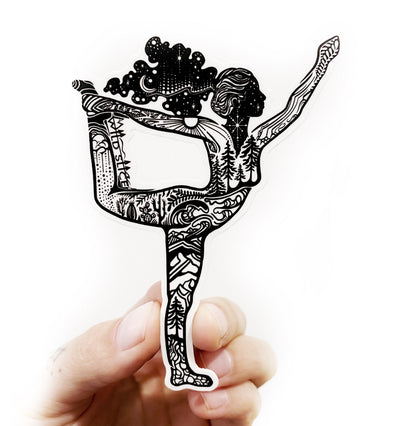 Yoga Girl stickers