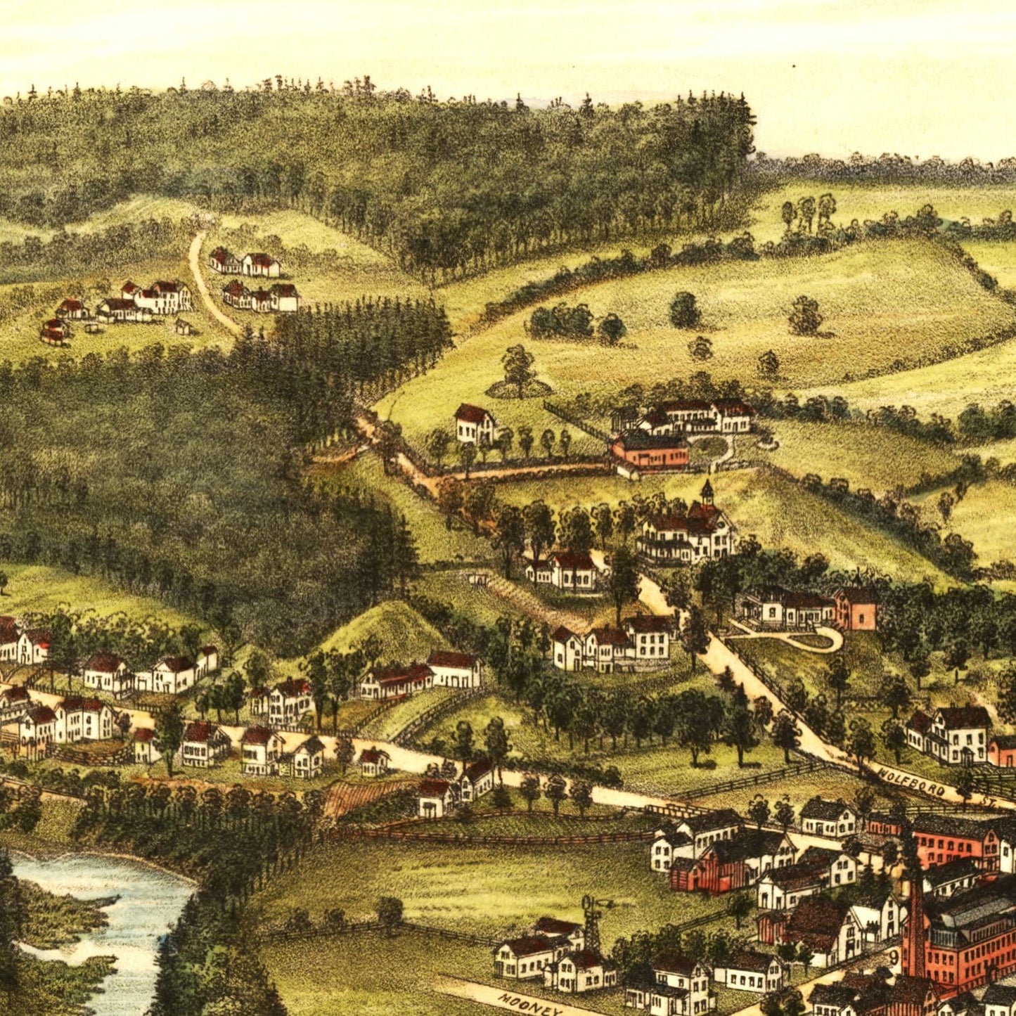 Vintage Map of Alton, New Hampshire 1888
