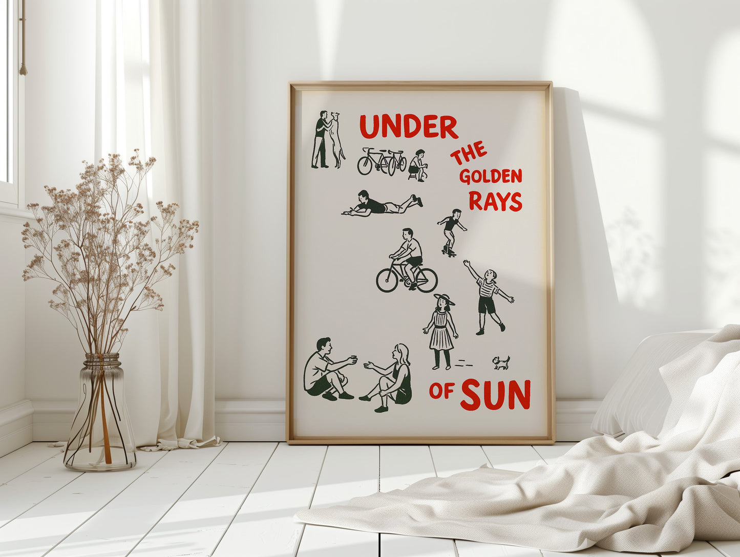 Golden Rays of Joy