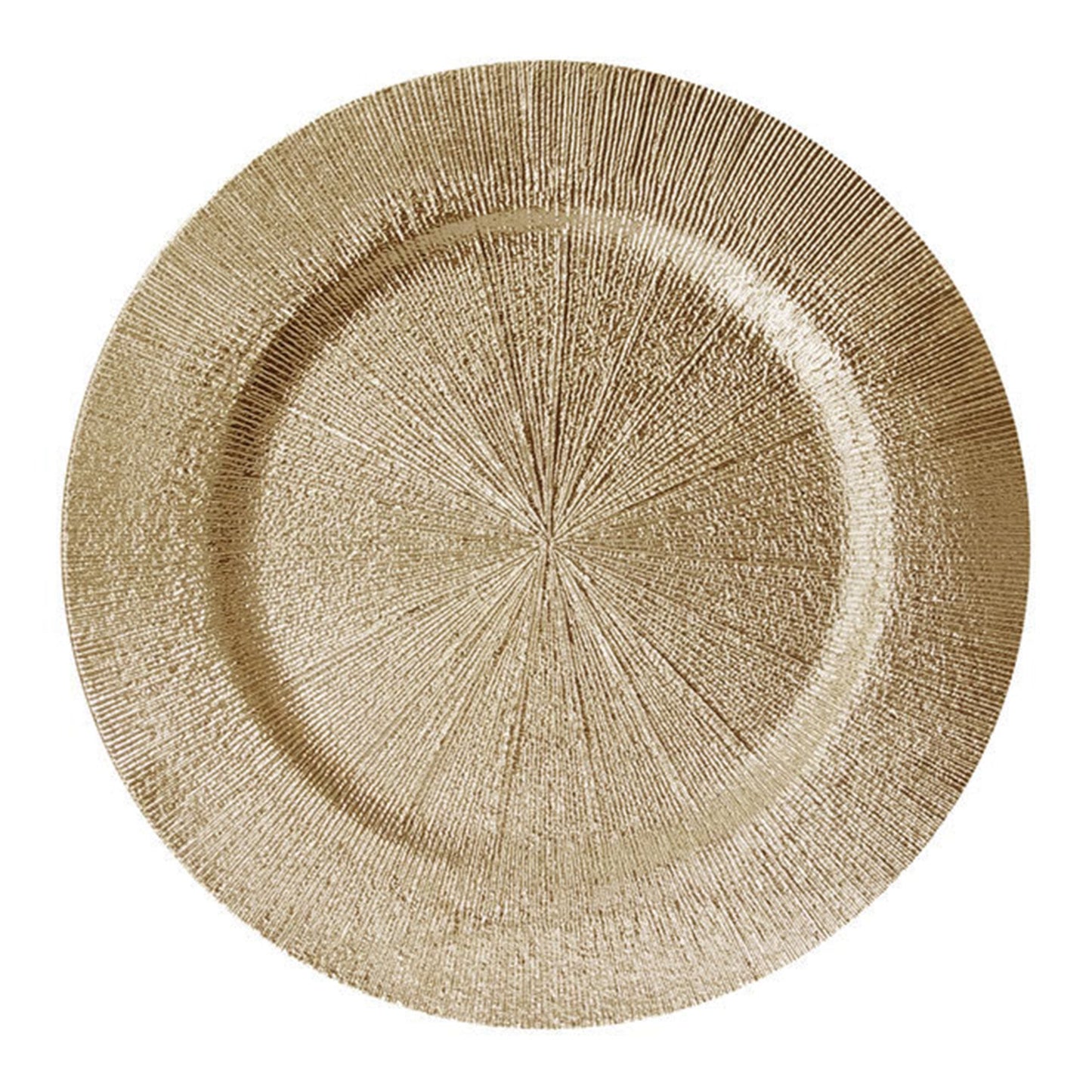 VIENNA GOLD SET/4 CHARGER PLATES 13"D