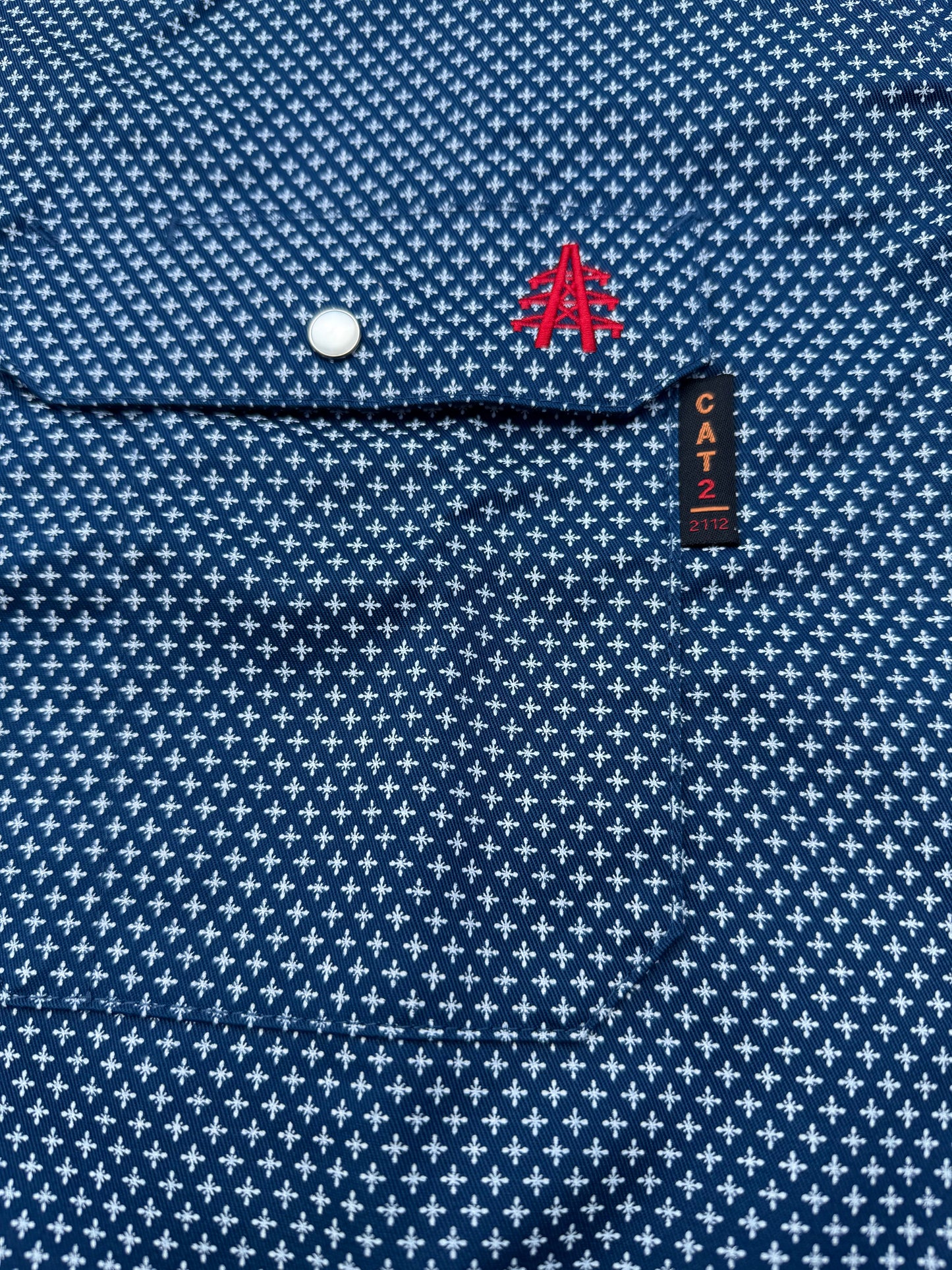 FR Pearl Snap Work Shirt - Honor Navy