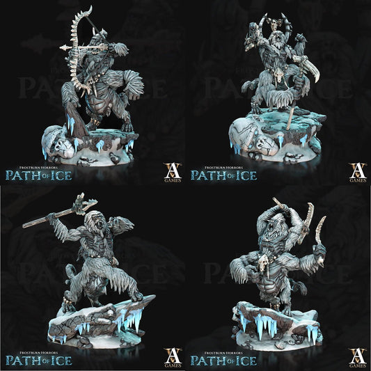 3D Printed Archvillain Games Apalumi Frostburn Horrors - Path of Ice 28 32mm D&D