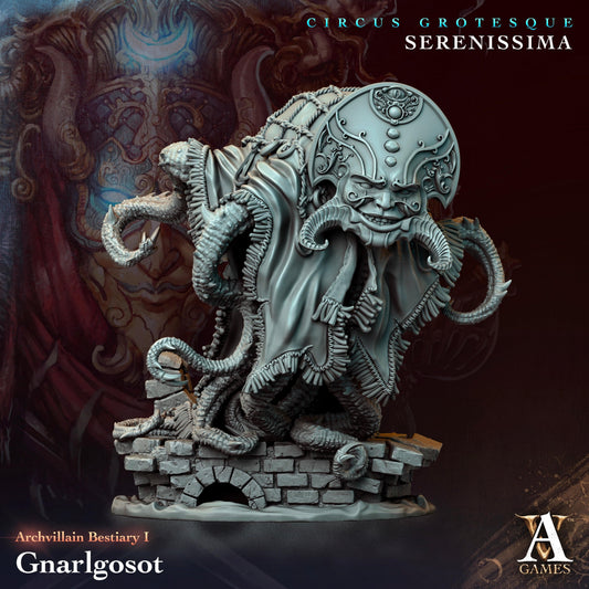 3D Printed Archvillain Games Archvillain Bestiary Vol. I Gnarlgosot 28 32mm D&D