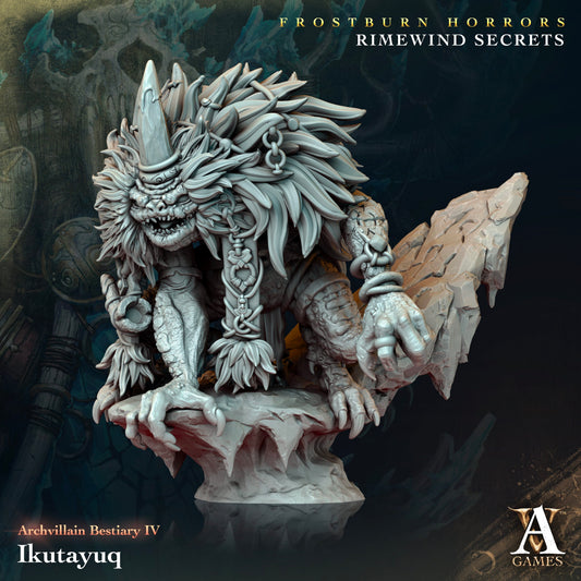 3D Printed Archvillain Games Archvillain Bestiary Vol. IV - Ikutayuq 28mm 32mm D&D