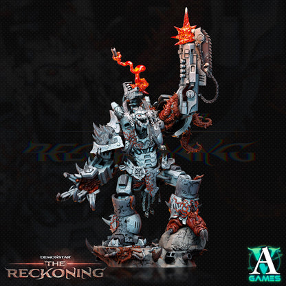 3D Printed Archvillain Games Armari Chaosbred Devastators Demonstar - The Reckoning 28 32mm D&D