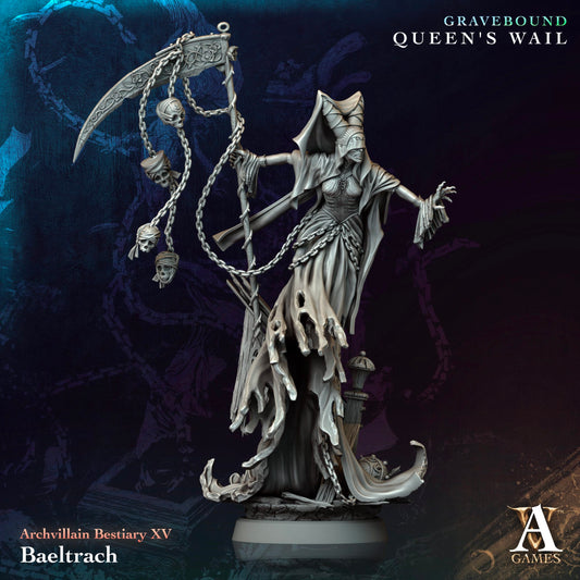 3D Printed Archvillain Games Baeltrach Archvillain Bestiary Vol. ΧV 28 32mm D&D