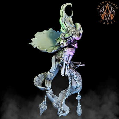 3D Printed Archvillain Games Baron's Mistresses The Sorrowsown 28 32mm D&D