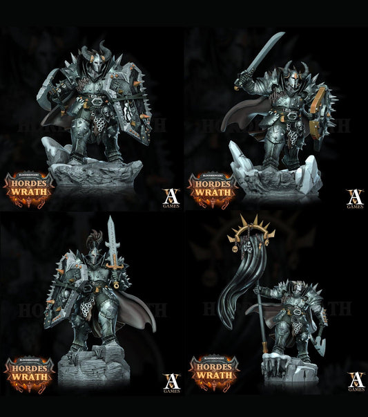3D Printed Archvillain Games Bloodbringers - Hordes of Wrath Gorkal Wrathenites 28 32mm D&D