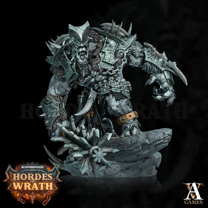 3D Printed Archvillain Games Bloodbringers - Hordes of Wrath Wrathogar 28 32mm D&D