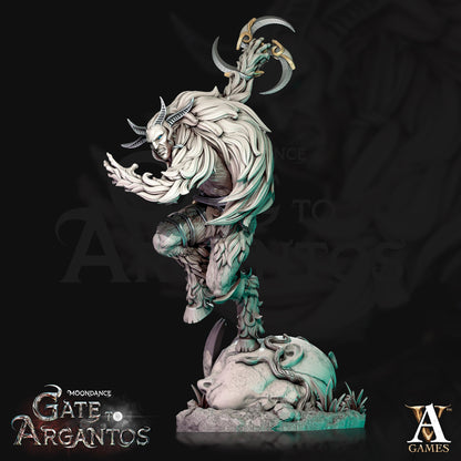 3D Printed Archvillain Games Celadren’s Hunter Moondance - Gate to Argantos 28 32mm D&D