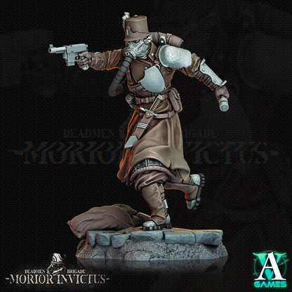 3D Printed Archvillain Games Deadmen Brigade - Morior Invictus Morior Light Infantry 28 32mm D&D