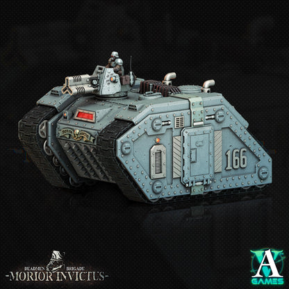 3D Printed Archvillain Games Deadmen Brigade - Morior Invictus Morior M1 Badger 28 32mm D&D
