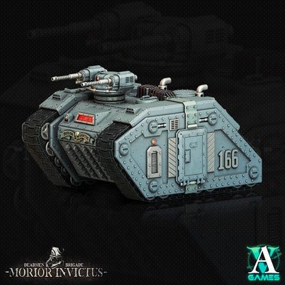3D Printed Archvillain Games Deadmen Brigade - Morior Invictus Morior M1 Badger 28 32mm D&D