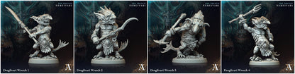 3D Printed Archvillain Games Dreglivari Wretch The Trench Nereivari Archvillain Society Vol XXXV 28 32mm D&D