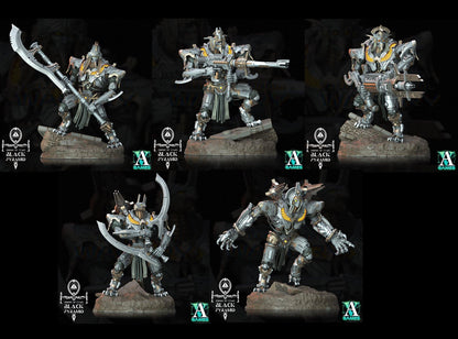 3D Printed Archvillain Games Empire of Stars - Black Pyramid Keteph Atekhramun 28 32mm D&D